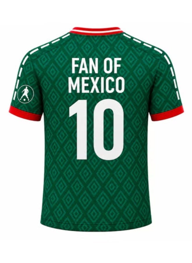 SOLPRO Football Fan Team Jersey for Men & Women | Mexico Printed Jersey - Image 4