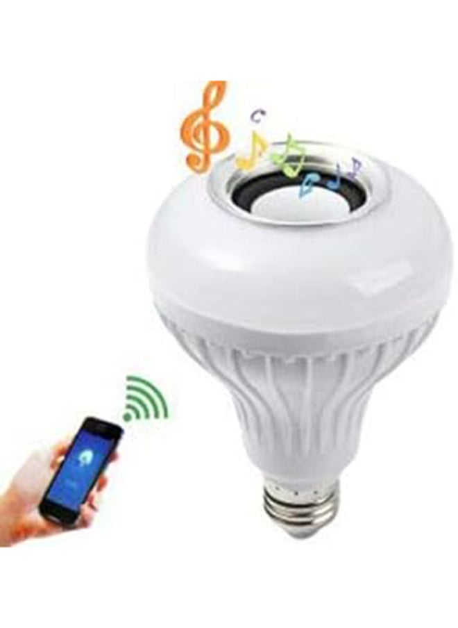 Bulb Shaped Bluetooth Speaker With Multicolor Lights