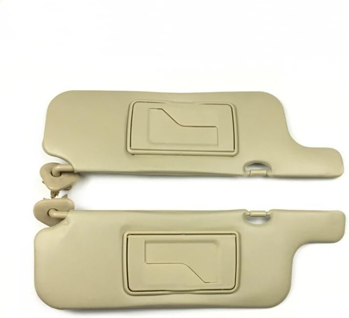 QASULER Beige Car Sun Visor Replacement for Toyota Corolla 2003-2012 - Image 2