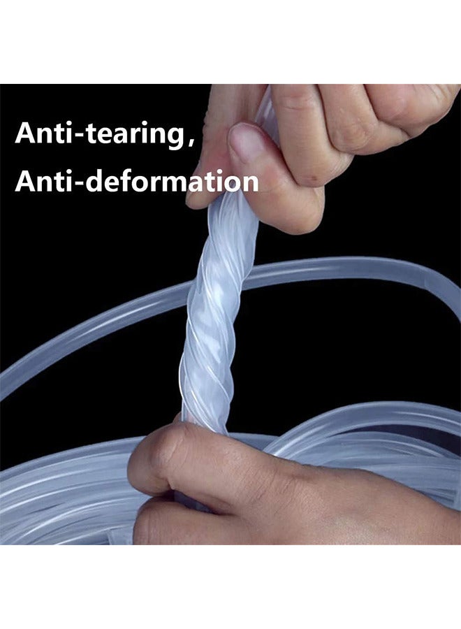 3 Meters Food Grade Silicone Tubing Clear Flexible Silicone Rubber Air Hose Water Tube Pipe High Temp for Automotive Parts Home Brewing Wine Making (20mm ID x 26mm OD) - Image 4