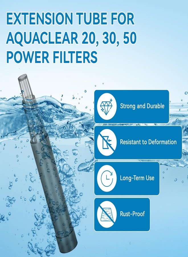 Magluv Filter Intake Extension Tube Repalcement for AquaClear Extension Tube for 20, 30, 50 Power Filters Aquaclear Aquarium Filter Parts - Image 5