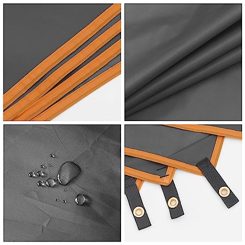 Wind Tour Portable Multifunctional Outdoor Camping Tarp Groundsheet Footprint Lightweight Floor and Ground Tarps for Camping Hiking with Carry Bag (51.2" x 83") - Image 3
