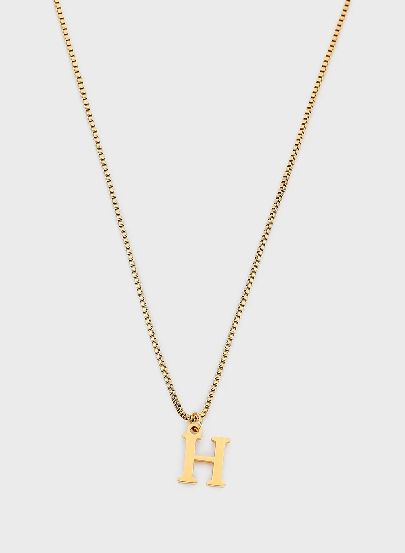 Petit Moments H-Letter Necklace