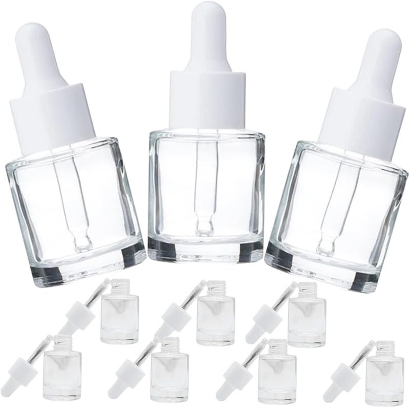 20Pcs 5ml Empty Essential Oil Bottles With Dropper Travel Size For Aromatherapy - Image 1