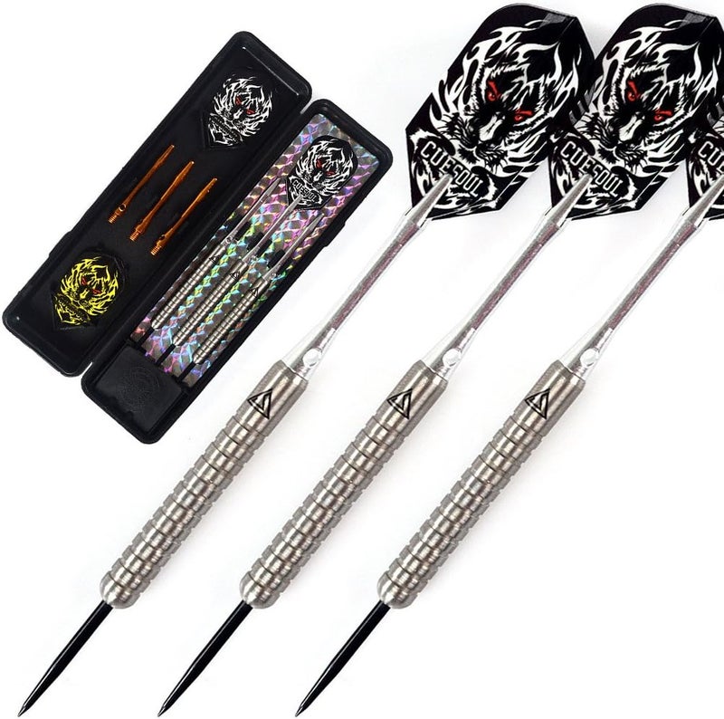 CUESOUL Tungsten Steel Tip Darts- Precise Barrels 18 19 21 24 Grams - Image 1