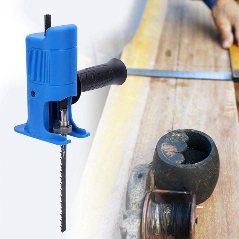Sunisfa Portable Reciprocating Saw Kit, Universal Electric Drill Attachment for Wood Cutting Metal Cutting, Easy to Install and Disassemble - Image 4