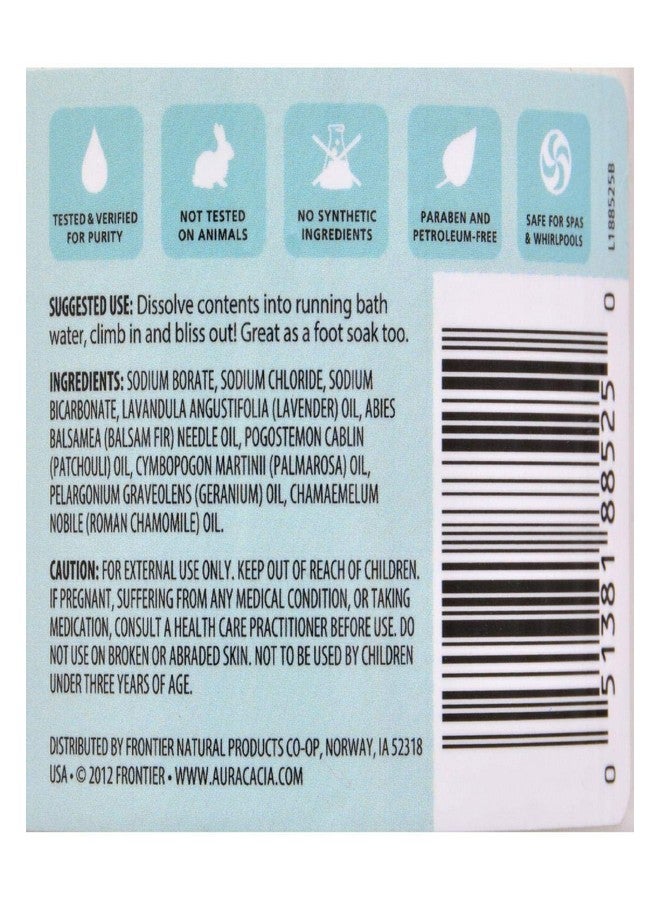 Aura Cacia Aromatherapy Mineral Bath Tranquil Chamomile 16 Ounce Jar - Image 3
