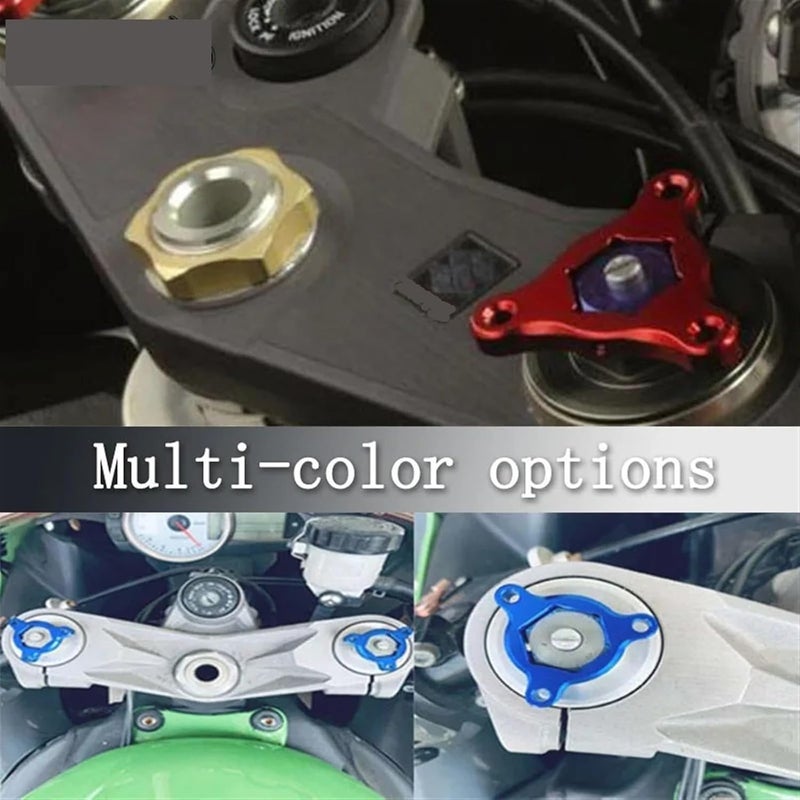 Yurefax CNC Aluminum Suspension Fork Preload Adjusters for Suzuki - Image 2