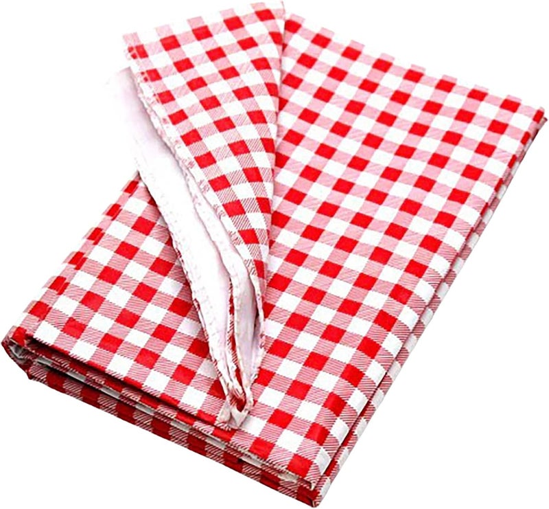 Coghlan's Red Picnic Tablecloth - 54" x 72" Heavyweight Vinyl with Stitched Edges - Image 2
