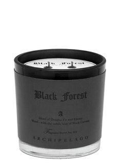 Archipelago Botanicals Archipelago Botanicals Black Forest Letter Press Candle, Dark Ebony Wood, Douglas Fir and Black Currant Scent, Clean Soy Wax Blend, Burns Approx. 100 Hours (13 oz)  - Image 1