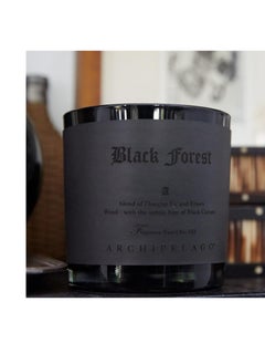 Archipelago Botanicals Archipelago Botanicals Black Forest Letter Press Candle, Dark Ebony Wood, Douglas Fir and Black Currant Scent, Clean Soy Wax Blend, Burns Approx. 100 Hours (13 oz)  - Image 2