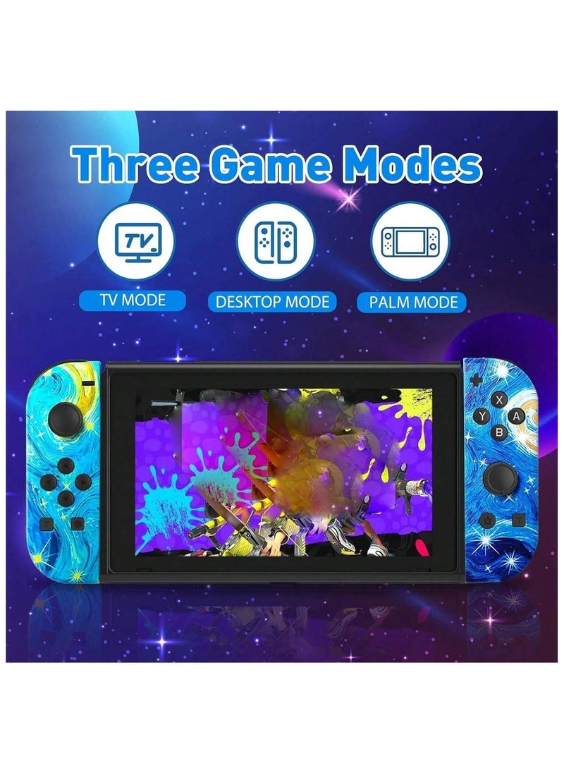 Generic - Joy Cons Wireless Controller for Nintendo Switch, L/R Controllers Replacement Compatible with Nintendo Switch/Lite/OLED, Joystick with Wake-up/Screenshot/Dual Vibration/Motion Control Function - Image 1