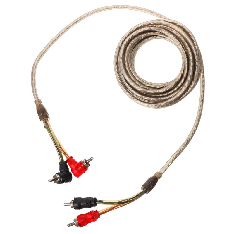 Pure RCA to RCA Audio Cable for Subwoofer Speaker Systems Low Signal Loss - Image 2