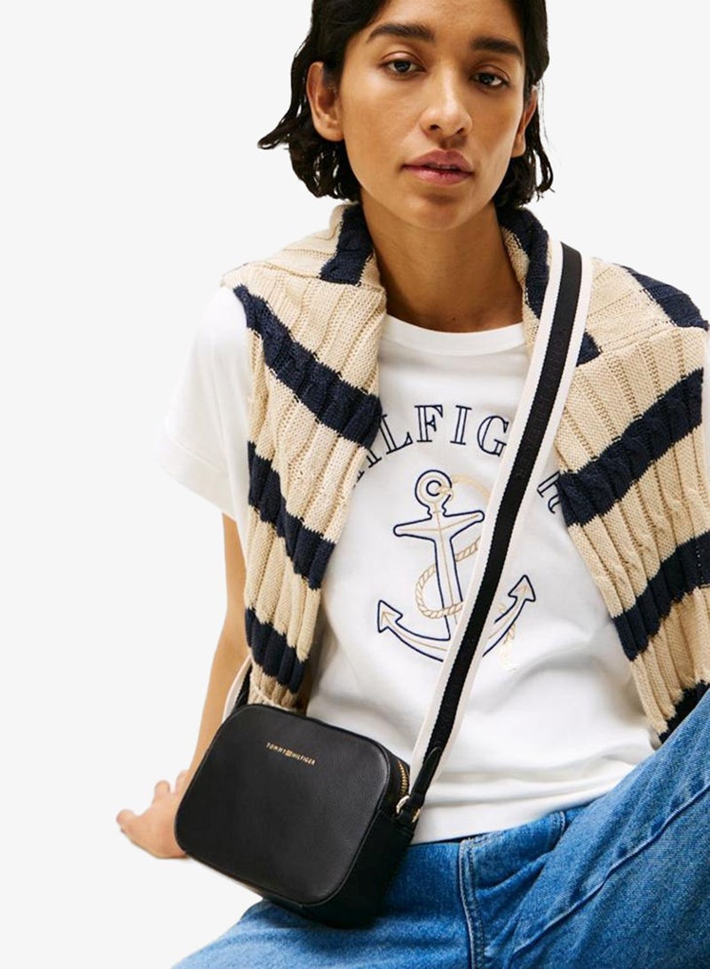 TOMMY HILFIGER Logo Detailed Zip Through Camera Bag - Image 2