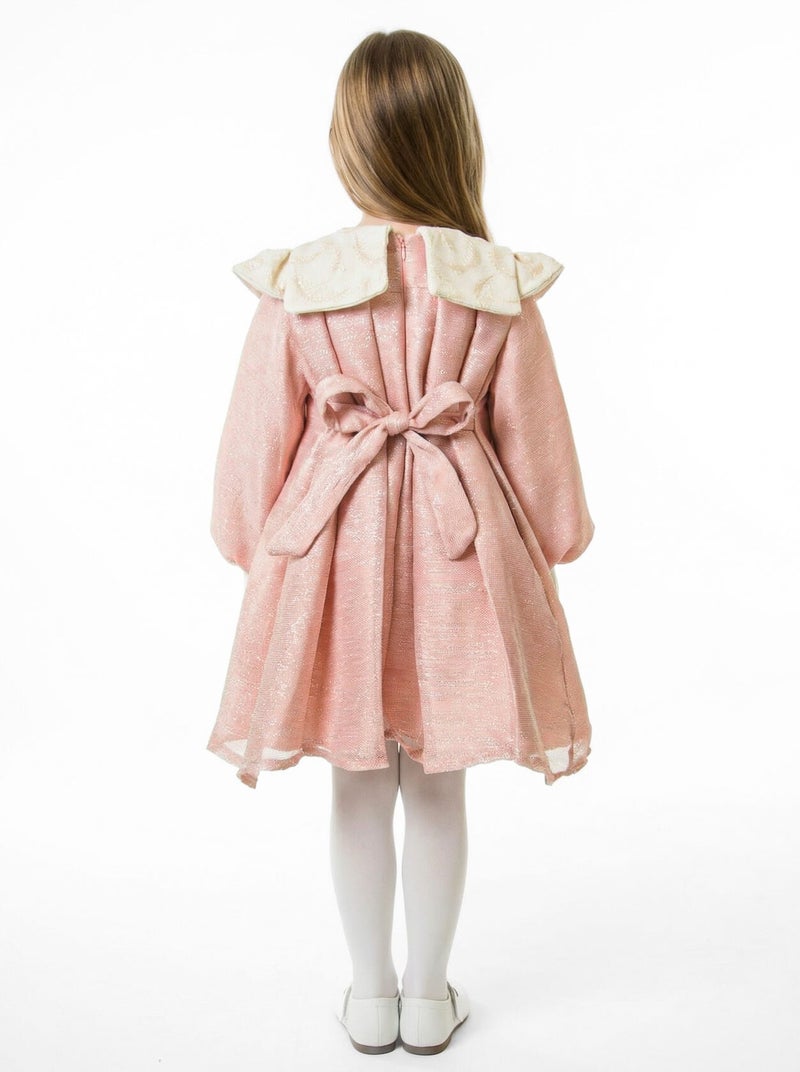 bravokids فستان بناتي، مقاسات من 7 إلى 11 سنة، 1112 - Image 3
