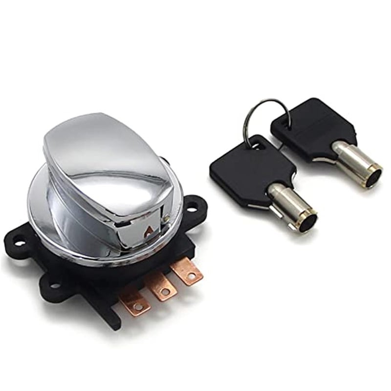 DEMULAX Motorcycle Ignition Switch Key for Harley-Davidson - Image 1