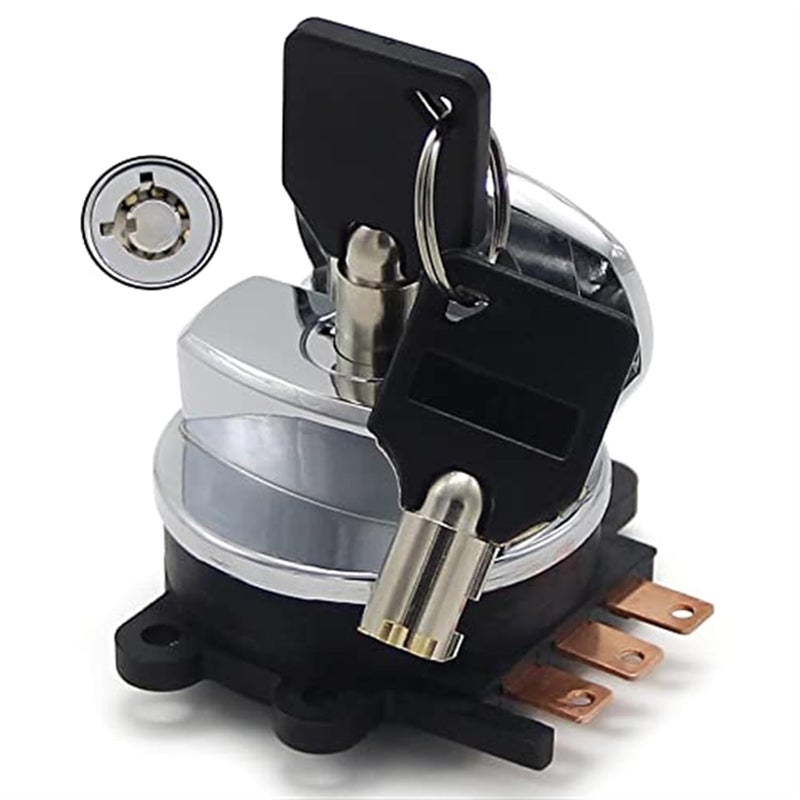 DEMULAX Motorcycle Ignition Switch Key for Harley-Davidson - Image 2