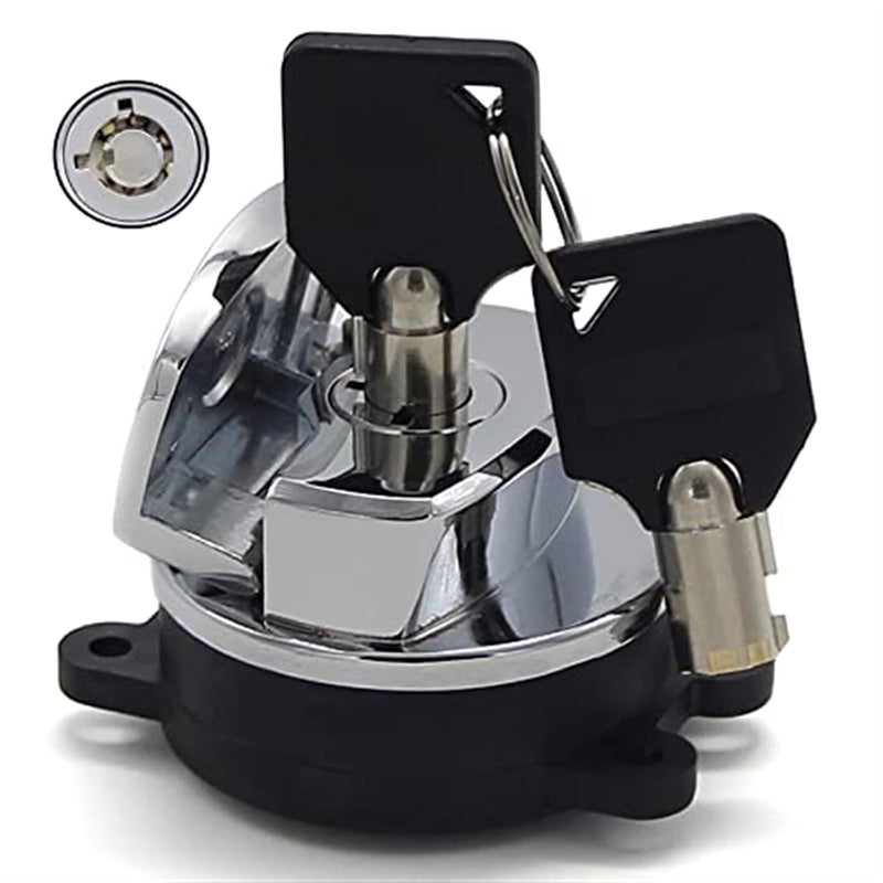 DEMULAX Motorcycle Ignition Switch Key for Harley-Davidson - Image 4