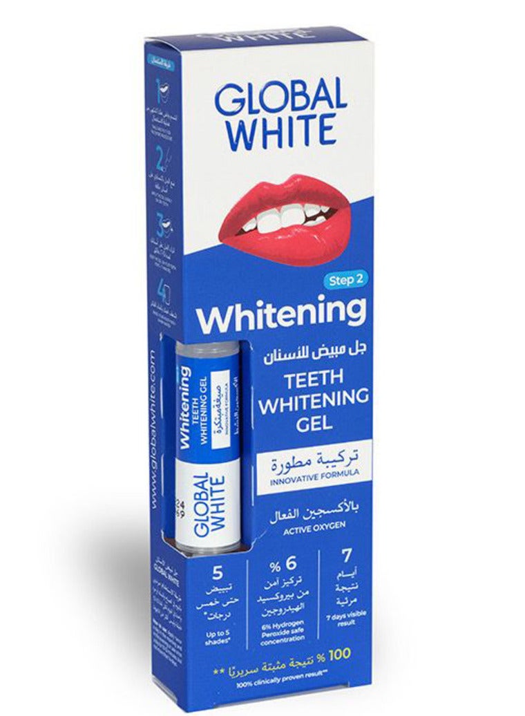 جل تبييض الأسنان