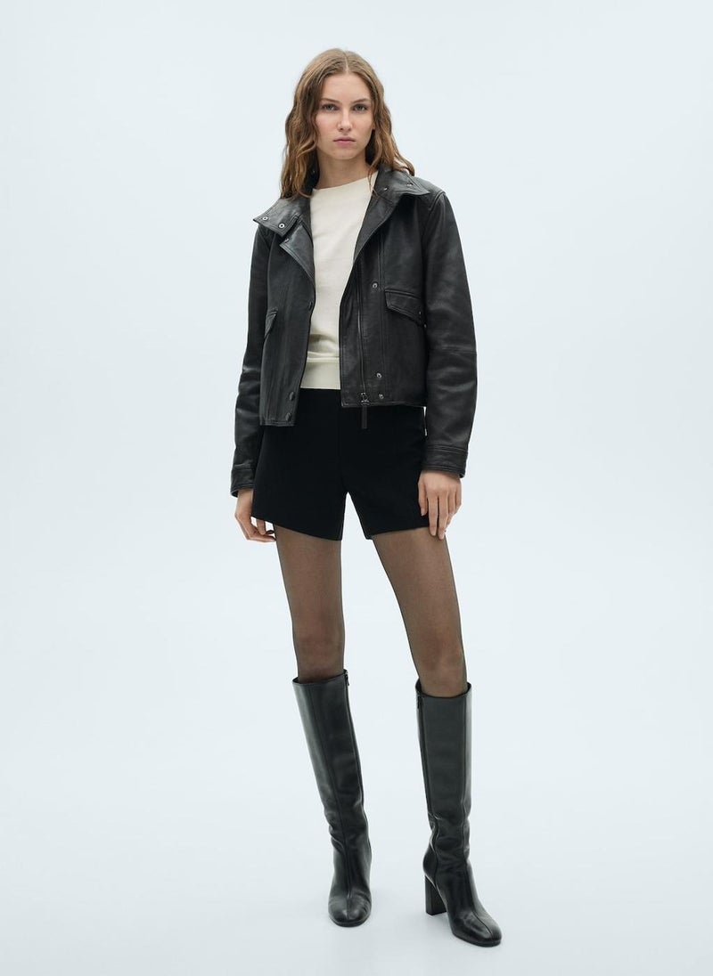 MANGO - Silk Blend Knitted Sweater - Image 1