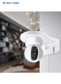 ACTION WiTi Wall Mount Bracket for EZVIZ C6 C4 Series IP Camera Easy Installing, Plastic PT Cameras Holder Indoor Security Systems, CCTV IP Cameras Cable Management  - Image 2