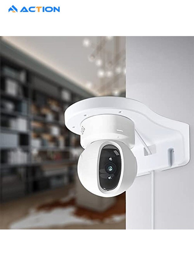 ACTION - WiTi Wall Mount Bracket for EZVIZ C6 C4 Series IP Camera Easy Installing, Plastic PT Cameras Holder Indoor Security Systems, CCTV IP Cameras Cable Management - Image 1