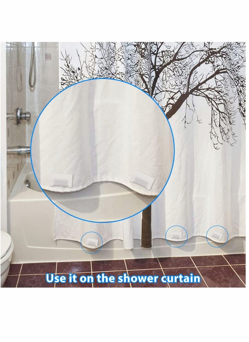 SYOSI - 20 Pcs Curtain Weights Bottom Drapery Weights Covered Drapery Weights Fabric Curtain Weights for Curtains Tablecloth and Flags 15 g of Each (60 x 30 mm) - Image 1
