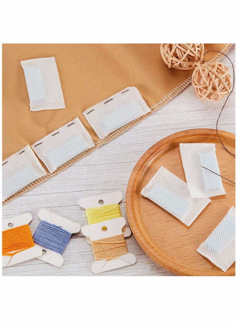 SYOSI - 20 Pcs Curtain Weights Bottom Drapery Weights Covered Drapery Weights Fabric Curtain Weights for Curtains Tablecloth and Flags 15 g of Each (60 x 30 mm) - Image 1