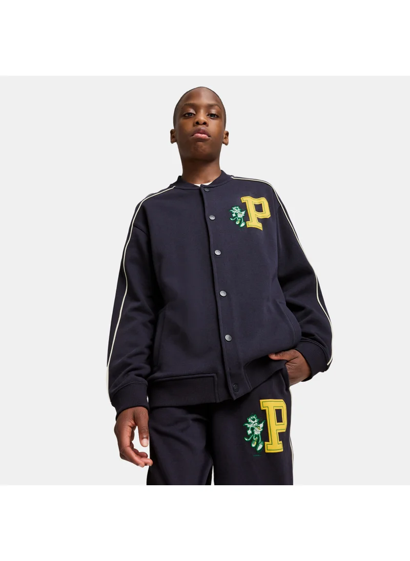 PUMA Kids' T7 Super Bomber Jacket