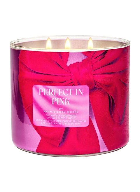 Perfect In Pink 3-Wick Candle