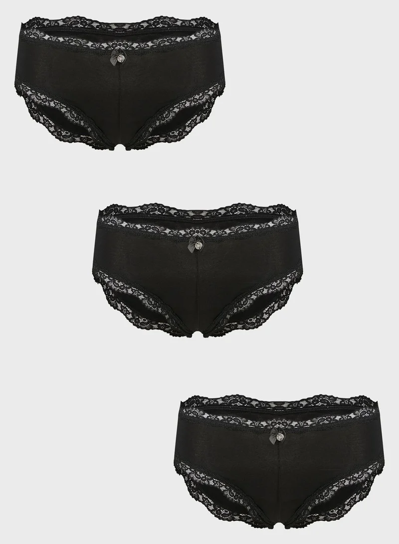 Boux Avenue Tatiana 3 Pack Brazilian Briefs