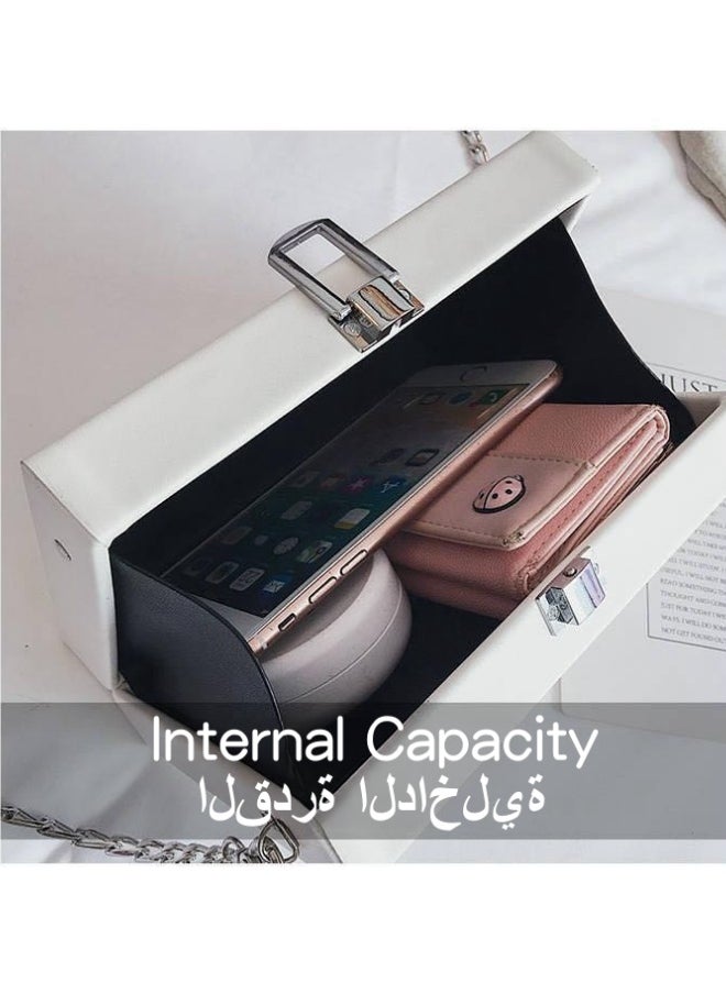 شبيلي حقيبة كتف من الجلد الصناعي للبنات، حقيبة حفلات نسائية، حقيبة يد، حقيبة كروس بودي، حقيبة مربعة صغيرة، حقيبة حمل يومية، حقيبة جانبية للسيدات، طلاب الجامعات، الأطفال  - Image 4