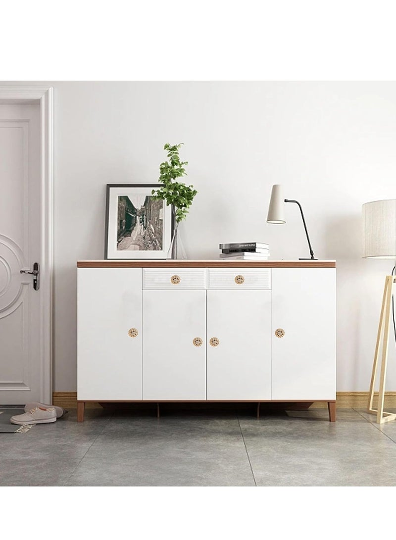 Zikra Crystal Drawer Door knobs, Modern Luxury Furniture Knobs Handles, Diamond Shiny Cabinet Pull Handles, with Mounting Screws, Ideal for Kitchens, Dressers, Doors, Cabinets, 10 Pcs - Image 4