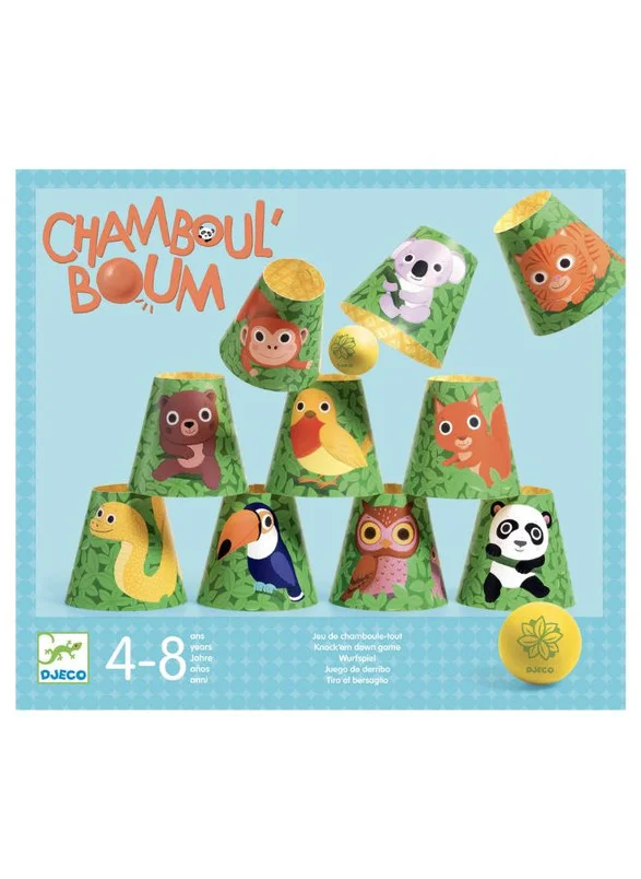 دجيكو Chamboul'tou Knock Em Over Game