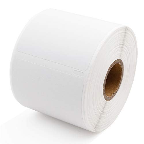 Label KINGDOM 30256 Paper Roll Replace for Dymo Standard Large Shipping Labels 2-5/16'' x 4'' LW White Labels for Label Writer 450 Twin Turbo Duo (59 mm x 102 mm, 300/Roll, 1 Roll) - Image 1