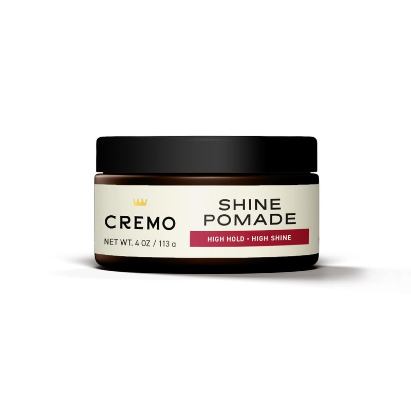 Cremo Hair Pomade for Men - Premium Barber Grade Pomade, High Hold & Shine, Hair Styling, 4 Oz - Image 3