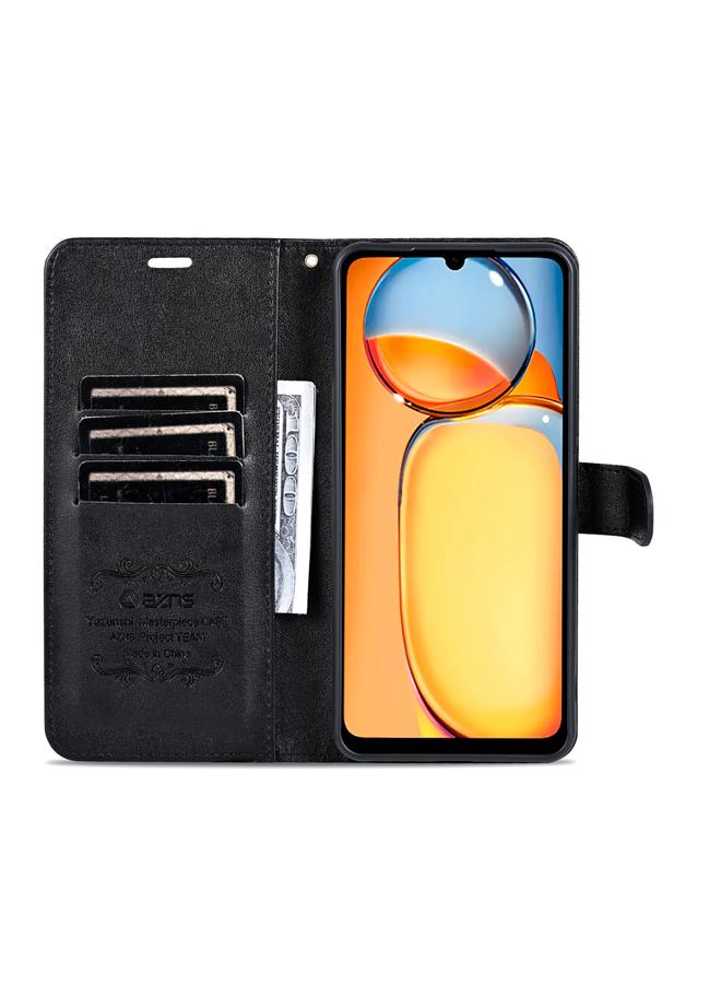 إيروريكس جراب لهاتف Huawei Enjoy 70 مصنوع من جلد الغنم بتصميم قابل للطي - Image 4