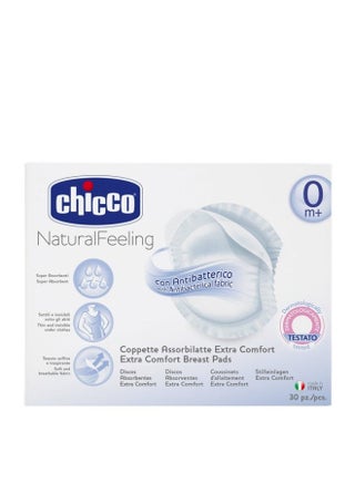 Chicco Absorbent Discs Antibacterial Protectors Accessories 30units