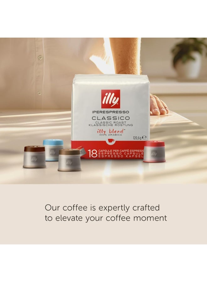illy Iperespresso Intenso Coffee Capsules – Medium Roast, 100% Arabica, 18 Single-Serve Pods, Compatible with illy Iperespresso Machines - Image 3