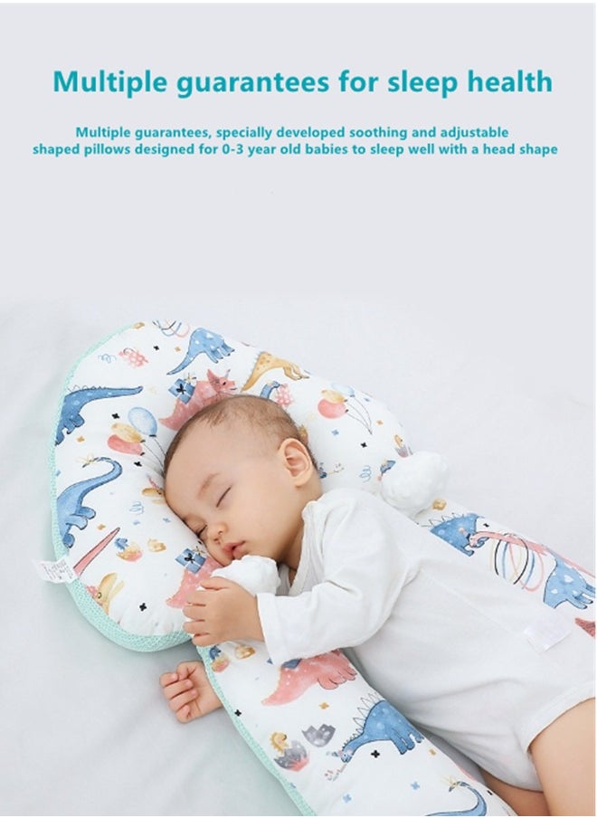 Baby Newborn Nursing Sleeping Pillow Anti-Startle Toddler Boys and Girls Comfortable Lightweight Shaping Pillows for Kids Infants Superhigh Quality