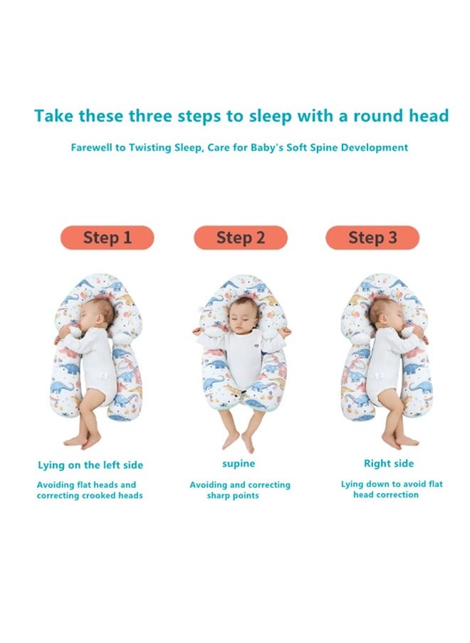 Baby Newborn Nursing Sleeping Pillow Anti-Startle Toddler Boys and Girls Comfortable Lightweight Shaping Pillows for Kids Infants Superhigh Quality