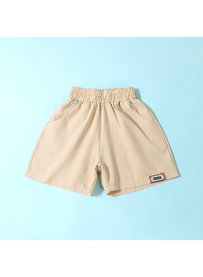 Summer Thin Kidsren's Shorts For Boys And Girls, Loose And Breathable Five-quarter Pants, Kidsren's Clothing, Clothing, Pure Cotton, Category A