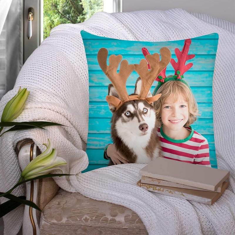 Breling 12 Pieces Sublimation Blank Pillow Covers White Polyester Peach Skin Pillow Cases Heat Transfer Cushion Covers 16 x 16 Inch DIY Printing Throw Pillow Case Covers and 2 Rolls 10 mm x 108 ft Heat Tape - Image 5