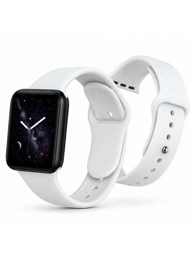 CATANES Silicone Strap for Apple Watch Series 38mm, 40mm, 41mm, 42mm (Series 10/11) Replacement Band - Image 2