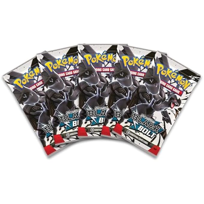 Pokemon TCG: SCARLET & VIOLETBLACK BOLT BINDER COLLECTION (ZEKROM BINDER & 5 BOOSTER PACKS) - Image 5