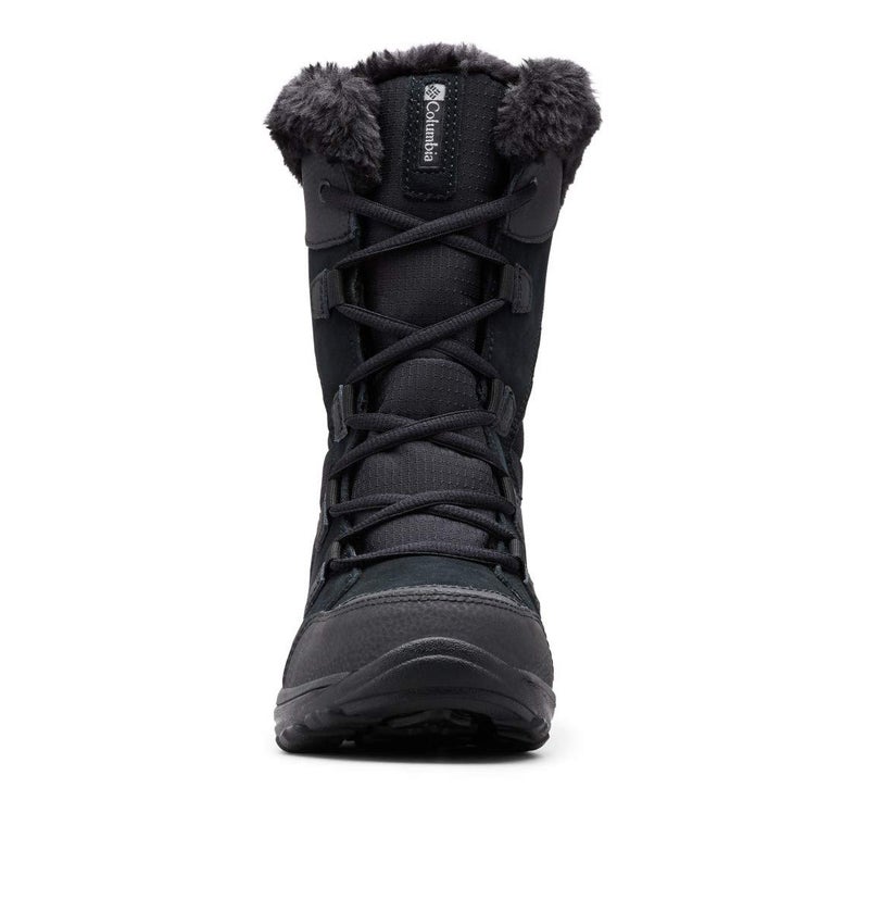 Columbia womens Ice Maiden II Snow Boot, Black, Columbia Grey, 6 US - Image 3