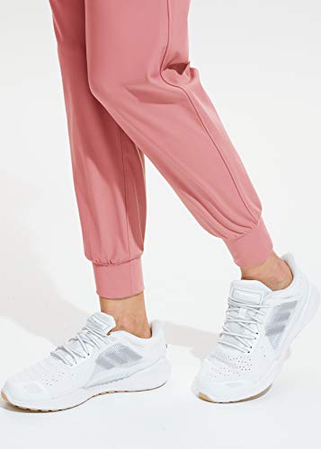 Libin Women's Joggers Pants Athletic Sweatpants with Pockets Running Tapered Casual Pants for Workout,Lounge, Mauve S - Image 5