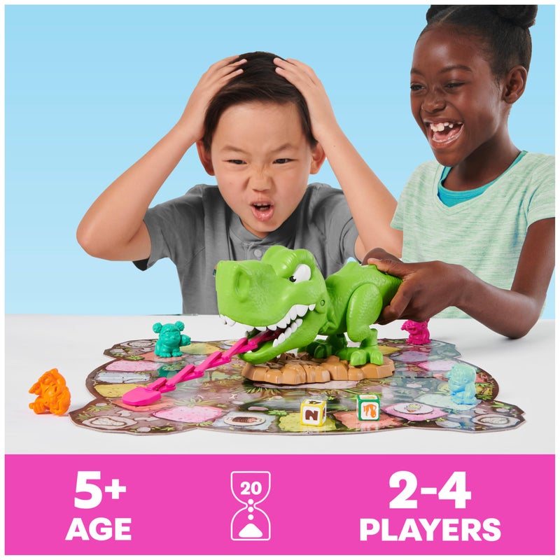 Spin Master Games, Snack-O-Saurus Rex, Interactive Dinosaur Toy for Kids, Board Games for Family Night, 2-4 Players, for Ages 5 & Up - Image 2