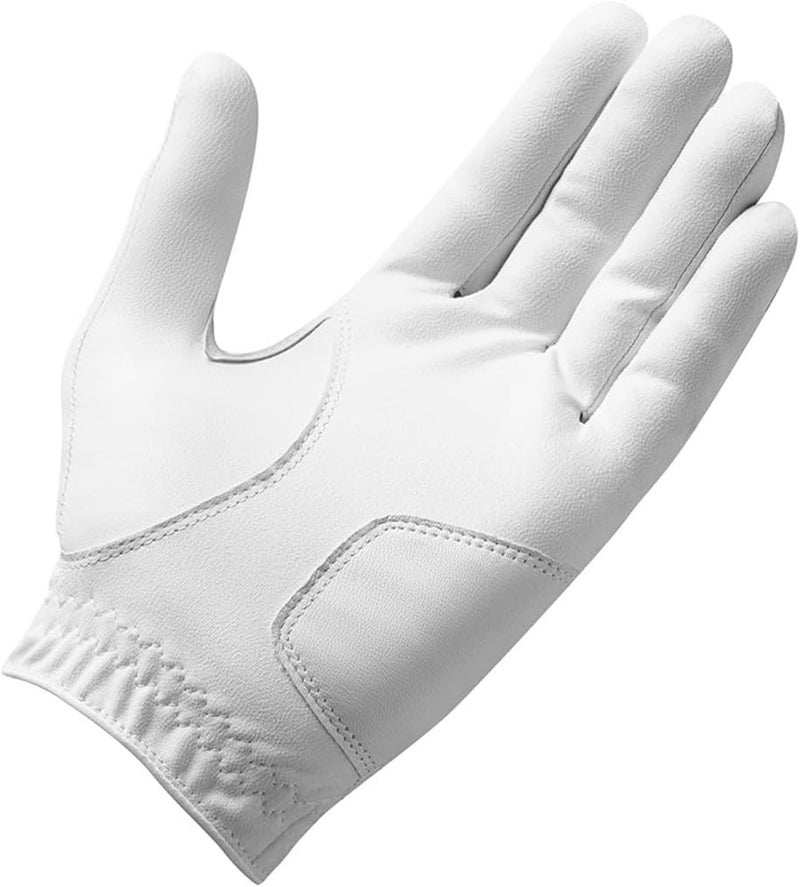 TaylorMade قفاز جولف ستراتوس تكنولوجي (أبيض، يد يسار، كبير) ، أبيض (كبير، يُرتدى على اليد اليسرى) - Image 2