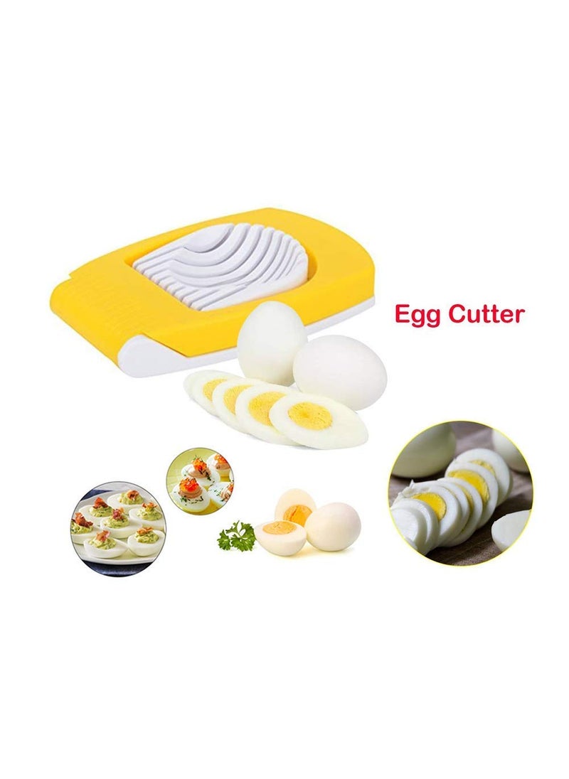 plenzo plenzo Egg Cutter Egg Slicer Boiled Eggs Cutter Multi Purpose Slicer Egg Cutter for Hard Boiled Eggs Egg Cutter Slicer  - Image 3